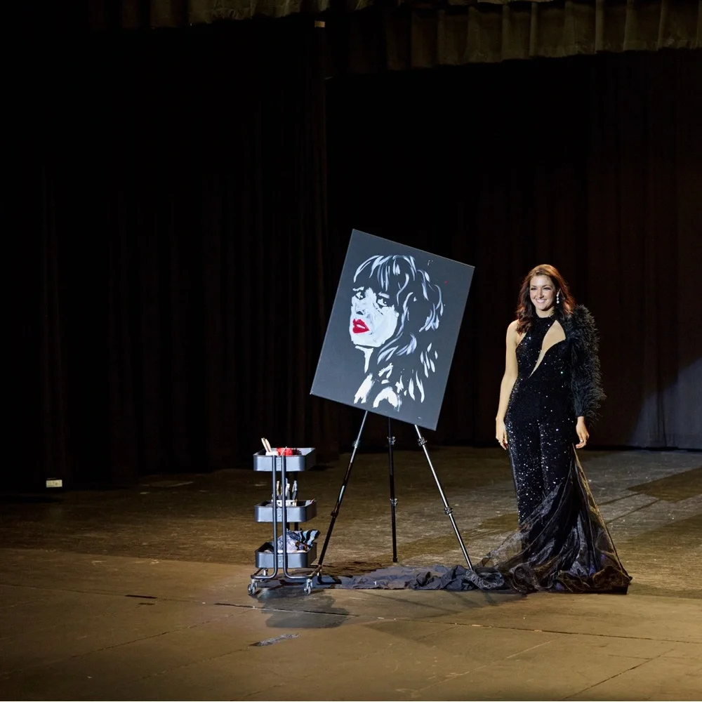 Elegant Black Sequin Jumpsuit - Picture 4 of 4